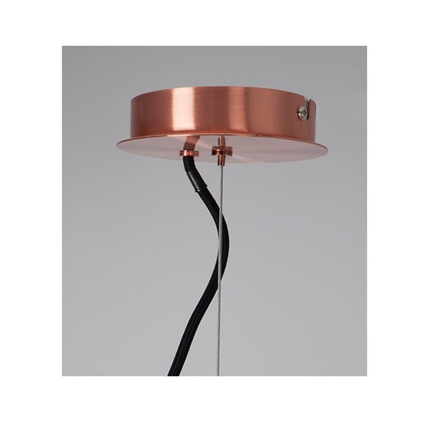 Stropní svítidlo v měděné barvě Zuiver Retro, Ø 40 cm-image-3