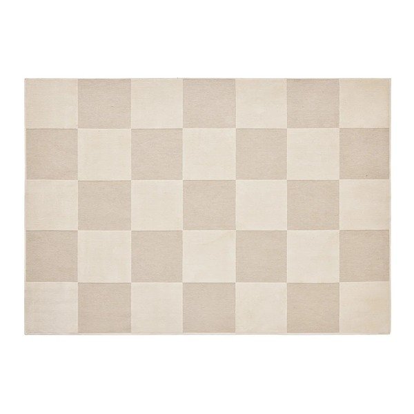 Béžový koberec s příměsí bavlny 140x200 cm Toledo – douceur d'intérieur
