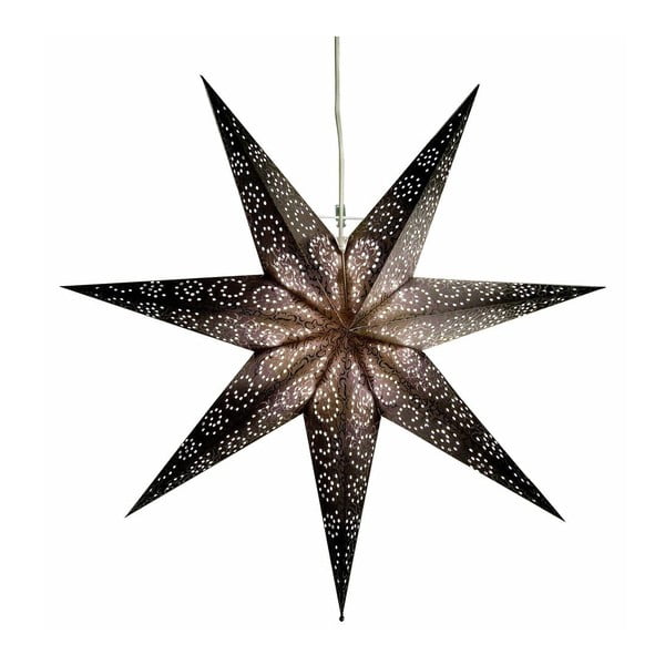Závěsná svítící hvězda Antique Silver, 60 cm