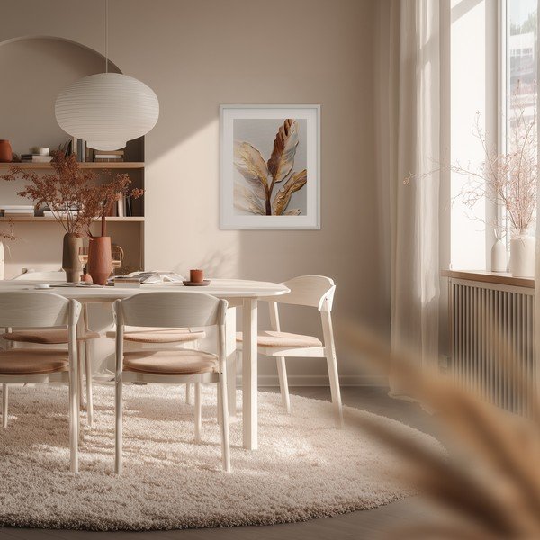 Tištěný obraz s rámem 40x50 cm Golden Strelitzia – Styler-image-2