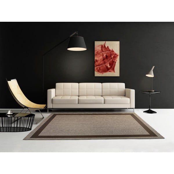 Hnědo-béžový venkovní koberec Universal Technic, 100 x 150 cm-image-1