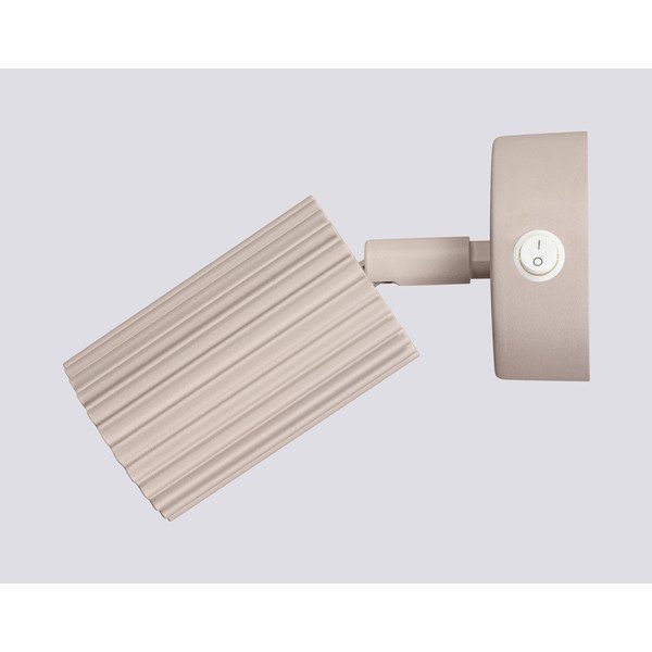 Taupe kovové bodové svítidlo 8x16 cm Gleam – Sollux-image-3