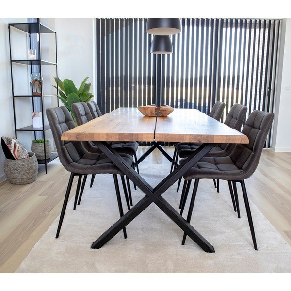 Tmavě šedé jídelní židle v sadě 2 ks Moseby – Bonami Essentials-image-4