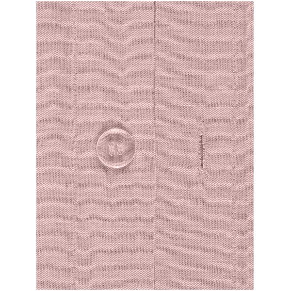 Růžové lněné povlečení na jednolůžko Port Maine Indica, 135 x 200 cm-image-3