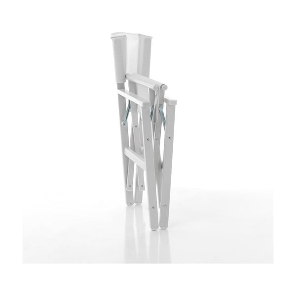 Bílá kovová zahradní židle Milos – Tomasucci-image-2