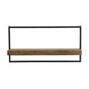 Hnědá police z mangového dřeva Maddison – Light & Living