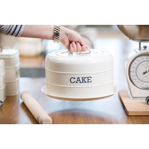 Ocelová dóza na dort Living Nostalgia – Kitchen Craft-image-1