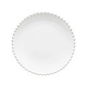 Bílý kameninový dezertní talíř Costa Nova Pearl, ⌀ 22 cm