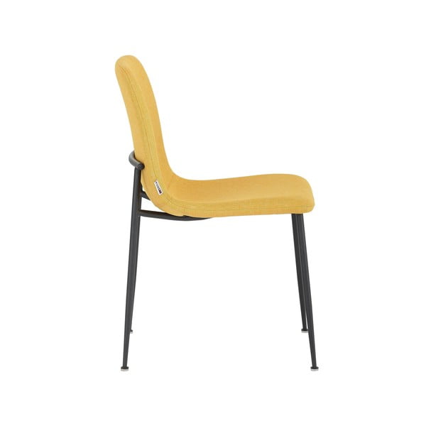 Žluté jídelní židle v sadě 2 ks Faye - Støraa-image-2