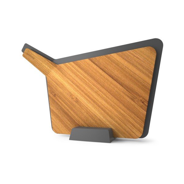 Prkénka se stojánkem Chopping Board Set, šedá-image-1