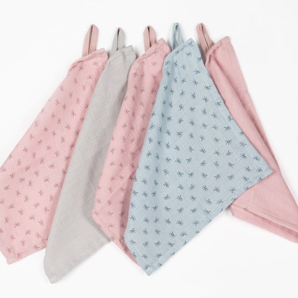 Mušelínové žínky v sadě 5 ks Lil Planet – Roba-image-4