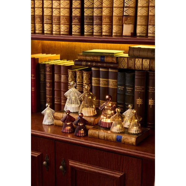 Hnědé světelné dekorace v sadě 2 ks ø 6,5 cm Alberte – Sirius-image-1