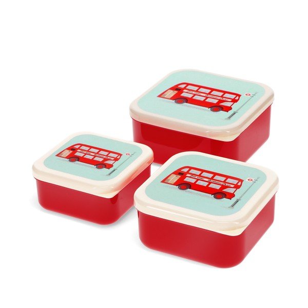Dětský svačinový box 3 ks Routemaster Bus – Rex London-image-2
