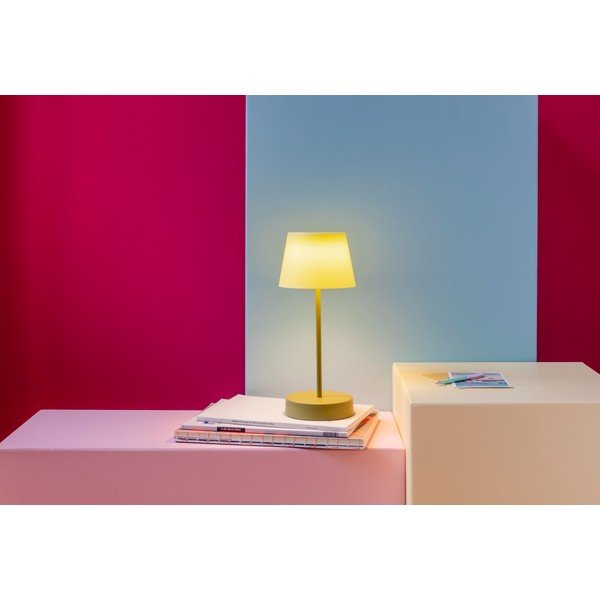 Zelená LED stmívatelná stolní lampa (výška 33,5 cm) Oscar – Remember-image-1