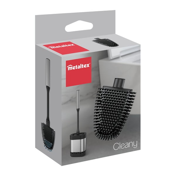 Černá náhradní  WC štětka – Metaltex-image-2