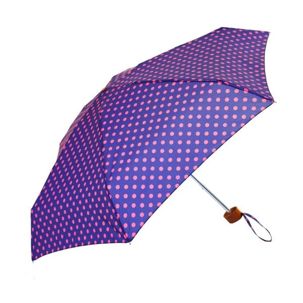 Fialový deštník Ambiance Bright Polka Dots Purple