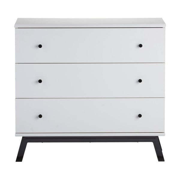 Bílá dětská komoda 91x84x45 cm Lark Urban – Støraa