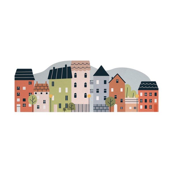 Akustická tabule Happy Town – Styler