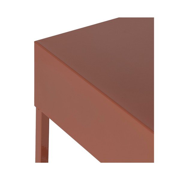 V terakotové barvě noční stolek Nara – Ixia-image-4