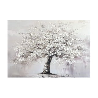 Obraz s ručně malovanými prvky 70x100 cm White Tree – Styler