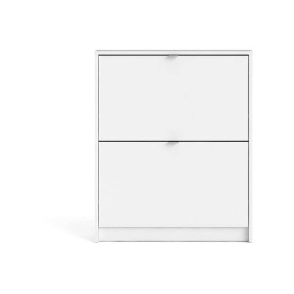 Bílý výklopný botník Shoes – Tvilum-image-2