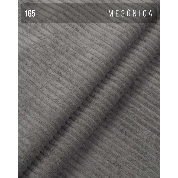 Šedý manšestrový taburet Fluvio – MESONICA-image-4