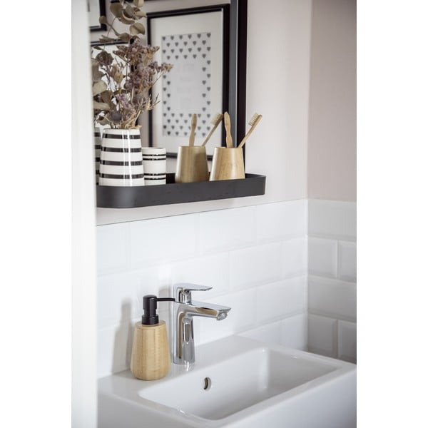 Bambusový kelímek na zubní kartáčky v přírodní barvě Maru – Wenko-image-2