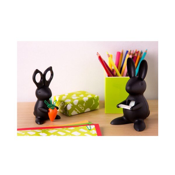 Držák na lepicí pásku Bunny, černý-image-2