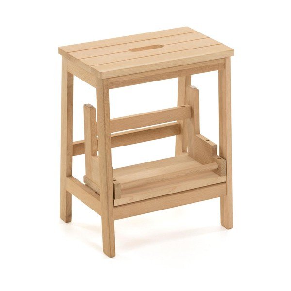 Stolička z březového dřeva v přírodní barvě Nell – Kave Home-image-3