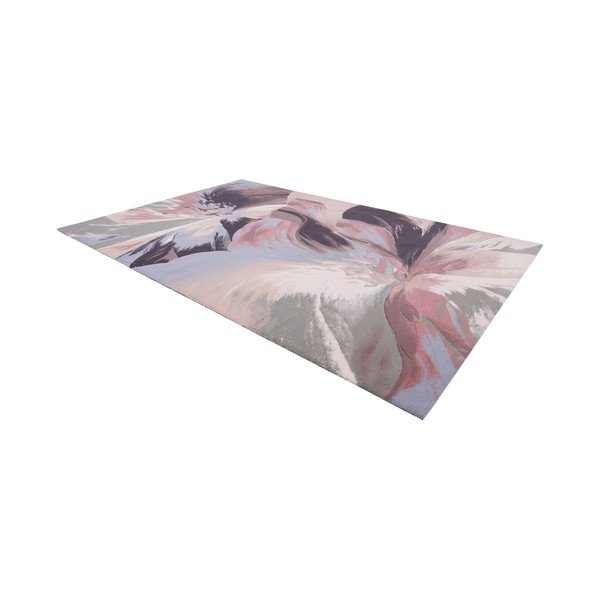 Růžový vlněný koberec 200x300 cm Anyl – Agnella-image-4