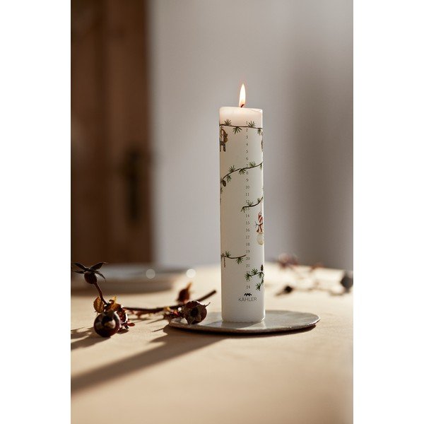 Svíčka doba hoření 56 h s vánočním motivem Hammershøi Christmas 2025 – Kähler Design-image-2