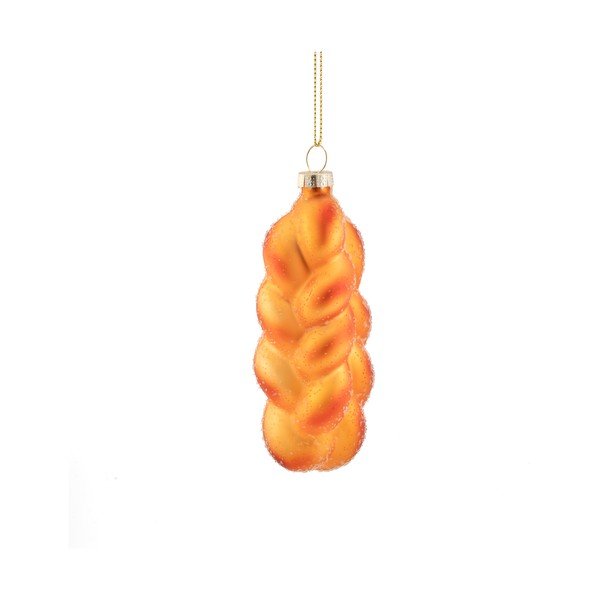 Skleněná vánoční ozdoba 3,5 cm Plait Bread – Sass & Belle