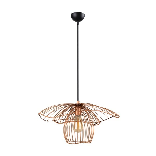 Černo-růžové závěsné svítidlo ø 50 cm Root – Squid Lighting