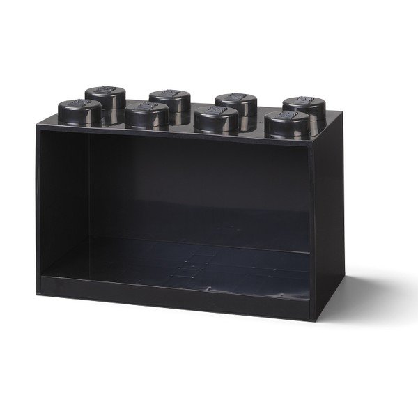Dětská černá nástěnná police LEGO® Brick 8-image-2