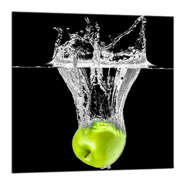 Obraz Styler Glasspik Green Fruits, 20 x 20 cm
