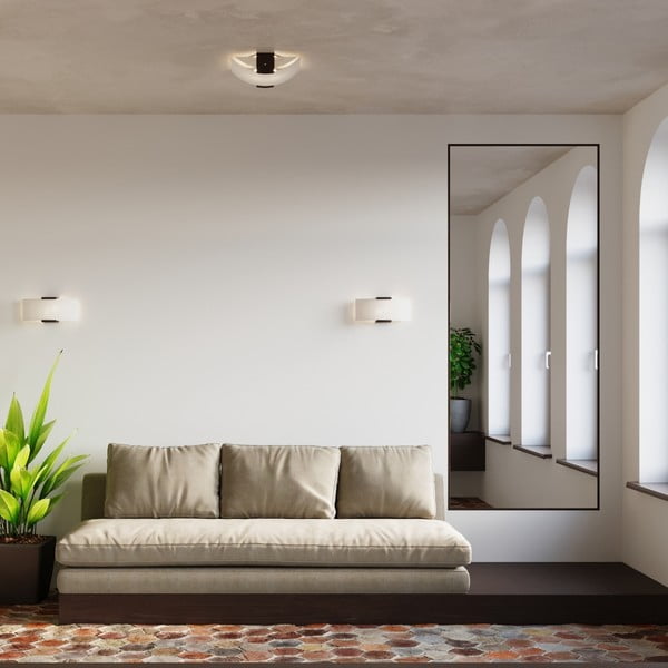 Bílé nástěnné svítidlo Eva – Sollux-image-4