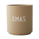 Béžový hrnek z imitace porcelánu Design Letters Favourite, 0,25 l