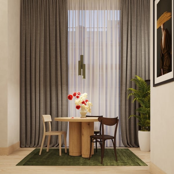 Zelené závěsné svítidlo ø 19,5 cm Castro – Sollux-image-4