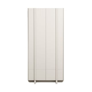 Krémová modulární skříňka z borovicového dřeva 101x210 cm Basu – WOOOD