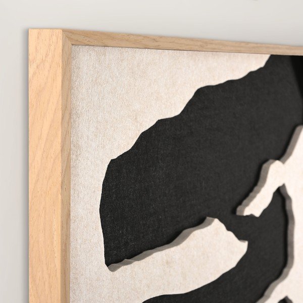 3D obraz s rámem/akustický 90x120 cm Frequency 2 – Malerifabrikken-image-2