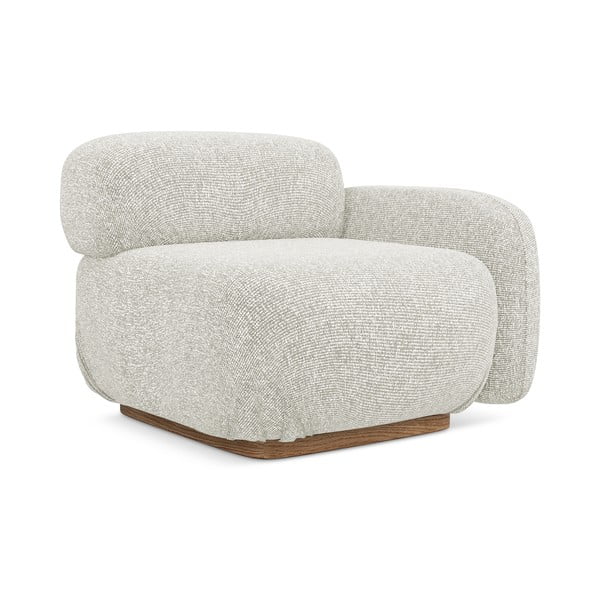 Krémový modul pohovky (pravý roh) Ailani – Makamii-image-1