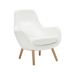 Bílé křeslo Stefani - Sits
