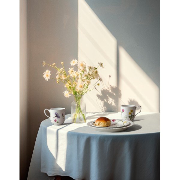 Bílý porcelánový hrnek 330 ml Hammershøi Summer – Kähler Design-image-4