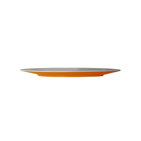 Oranžový servírovací talíř Entity, 35.5 cm