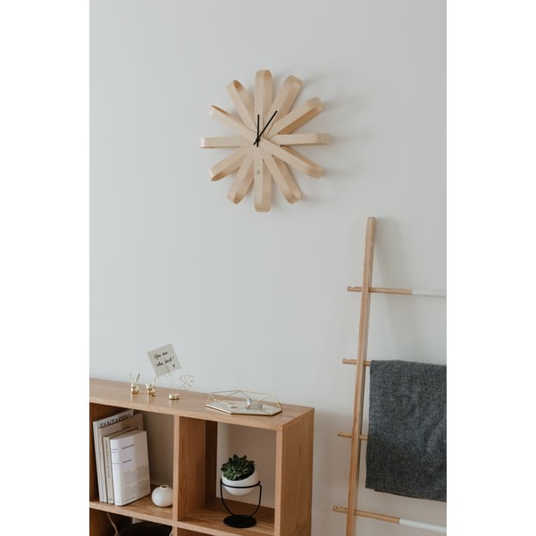 Nástěnné hodiny ø 51 cm Ribbonwood – Umbra-image-2