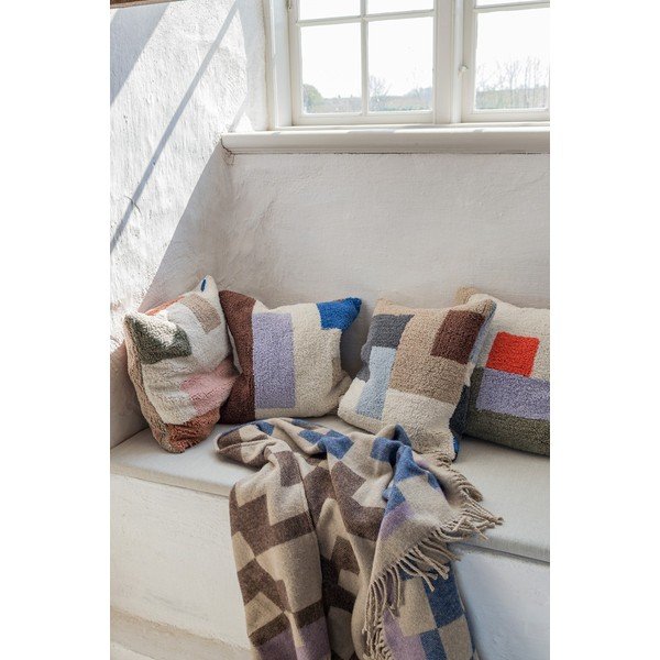 Bavlněný povlak na polštář 50x50 cm Brick – Mette Ditmer Denmark-image-1