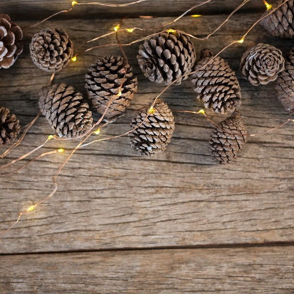 Sada 8 LED světelných řetězů DecoKing Set, 8 x 20 světýlek, délka 2,3 m-image-1