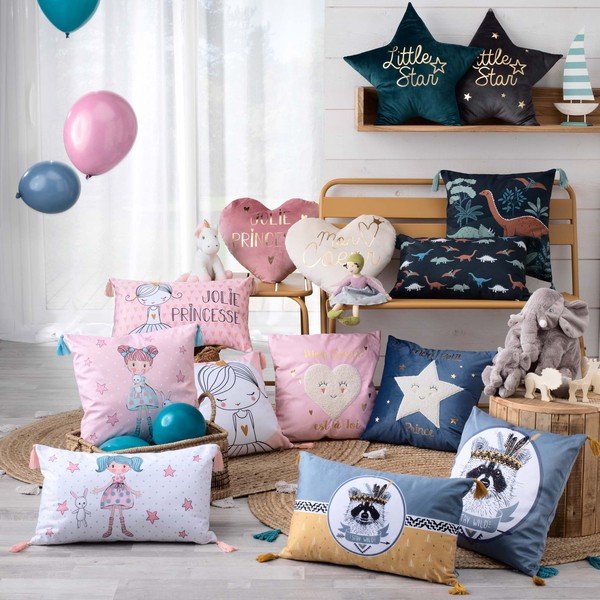 Sametový dětský polštářek Edelstar – douceur d'intérieur-image-1