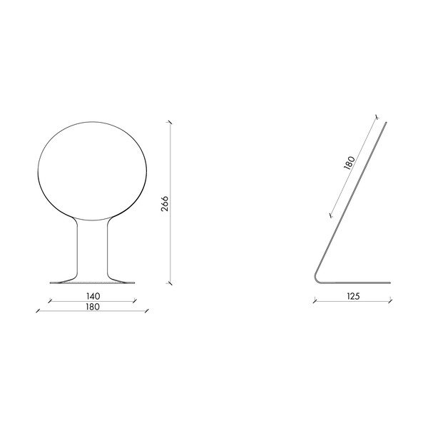 Kosmetické zrcadlo 18x26,5 cm Feys – noo.ma-image-3