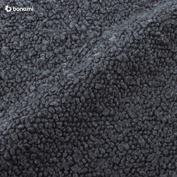 Tmavě šedý otočný puf Interieurs 86 Nael-image-3